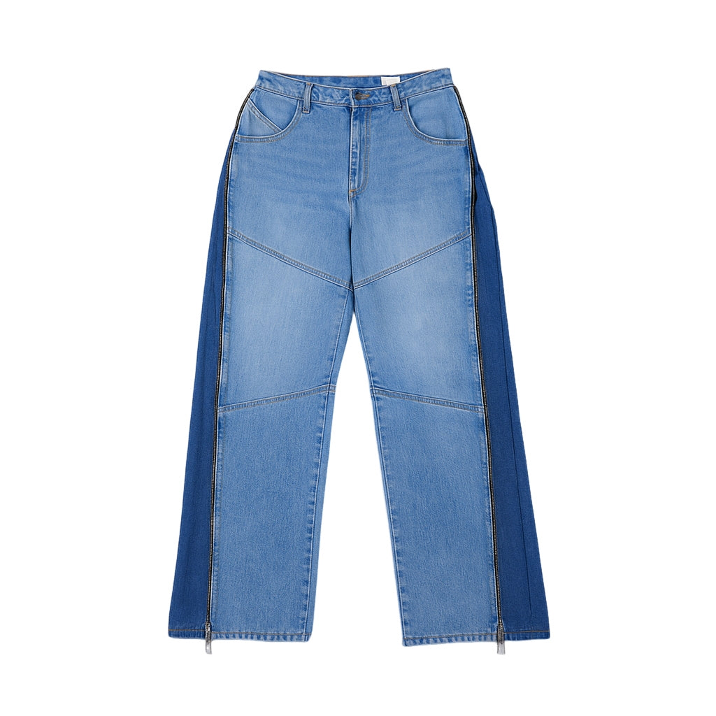 True Blue Denim Zip Pant