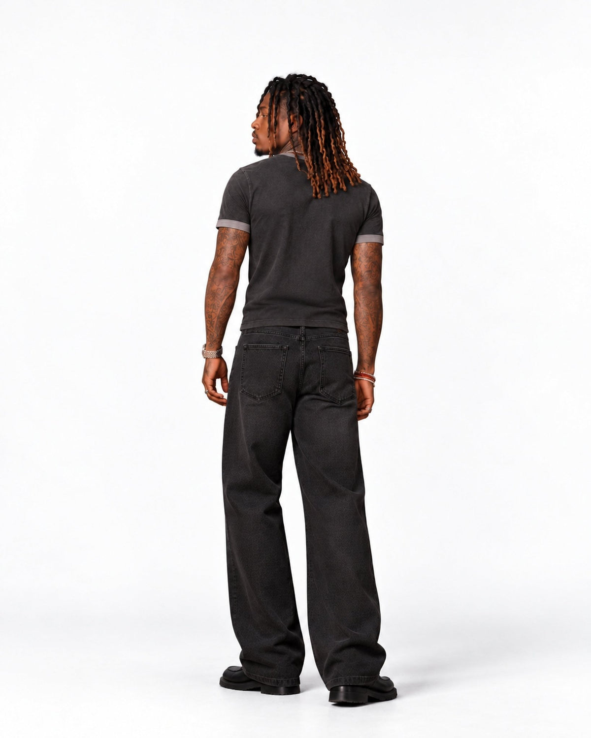 Blue Flame Motorcycles Ringer Tee - Joe Read