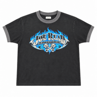 Blue Flame Motorcycles Ringer Tee