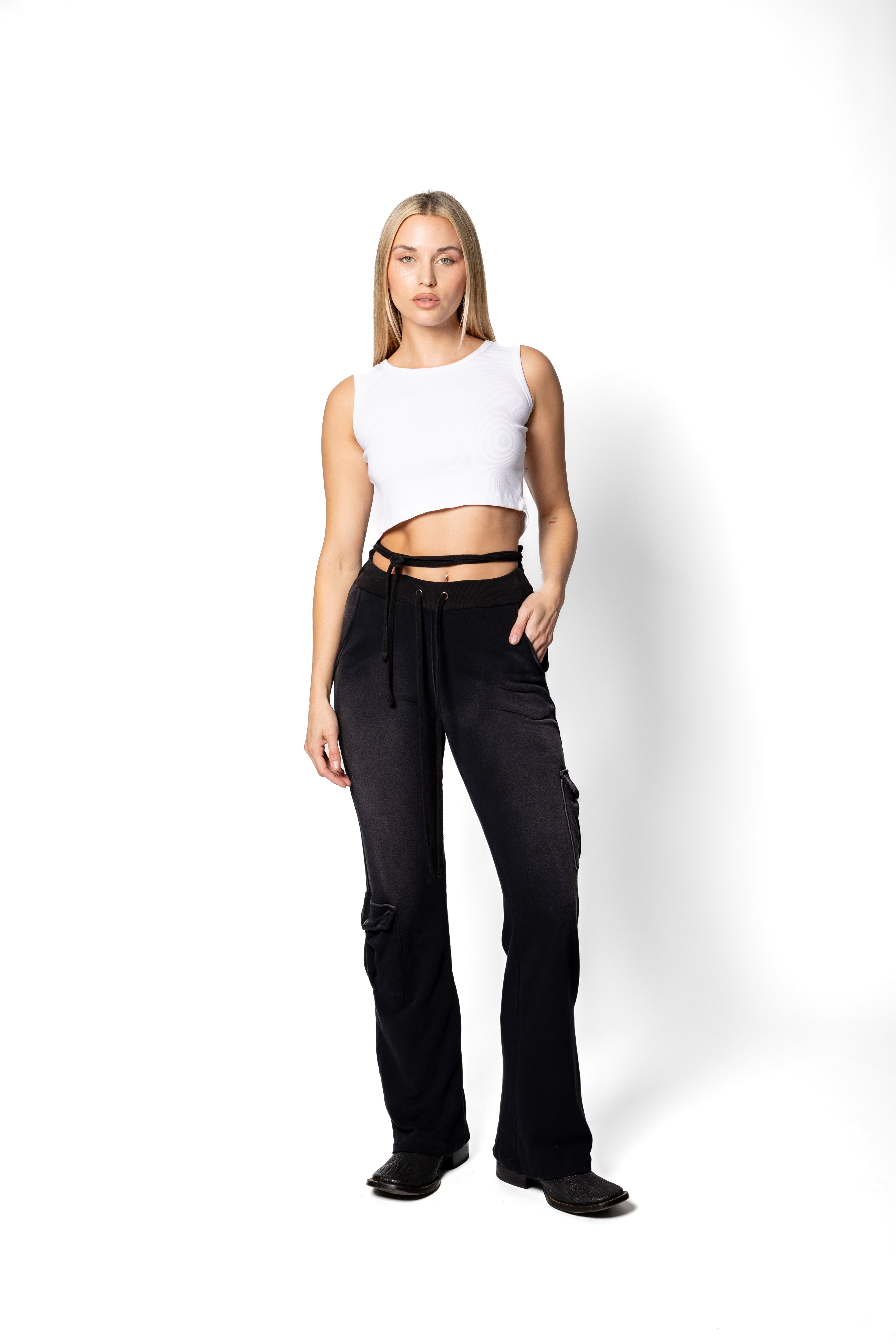 Nightbloom High-Low Sweatpants