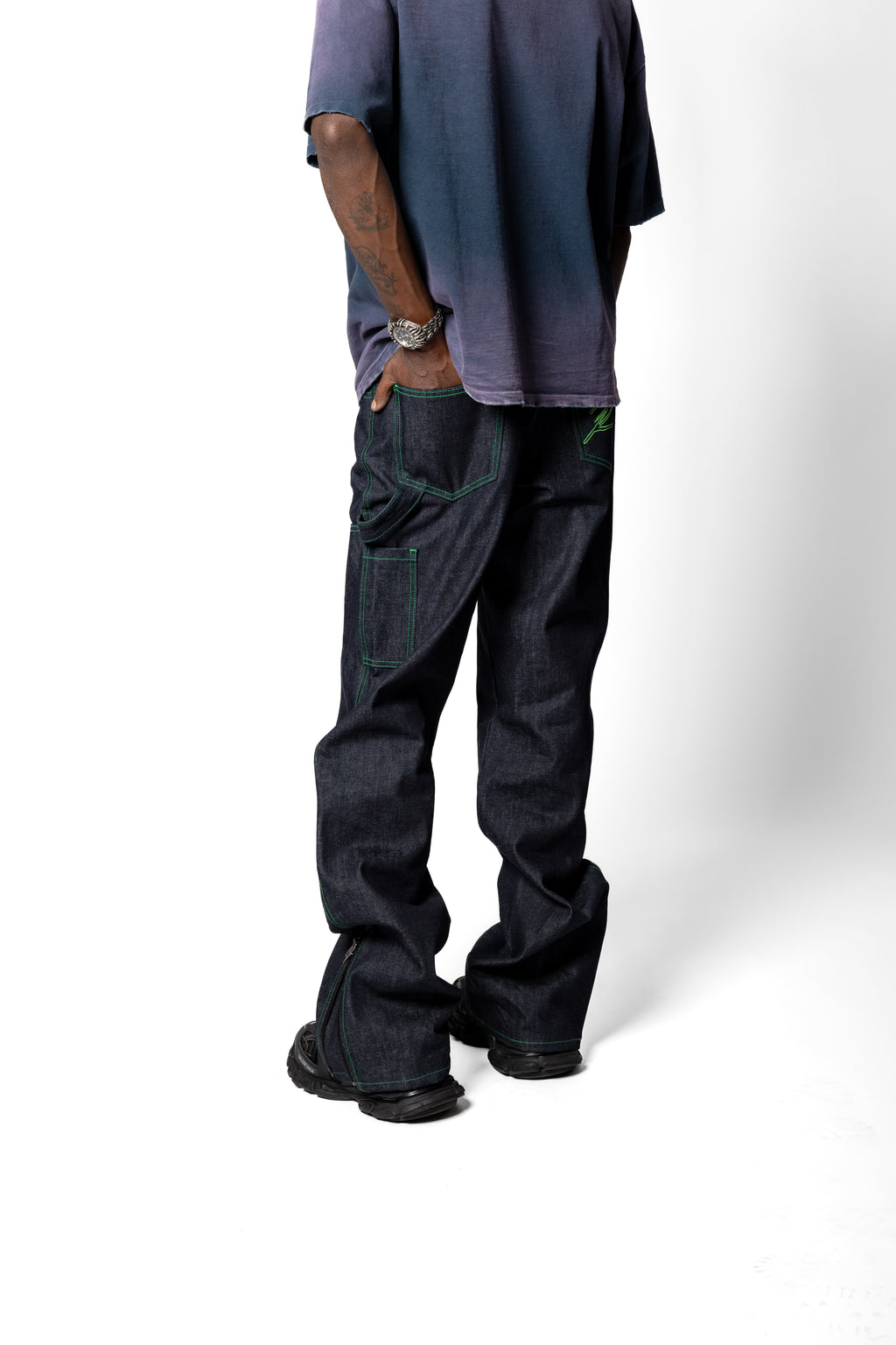 Carpenter Denim in Raw Indigo