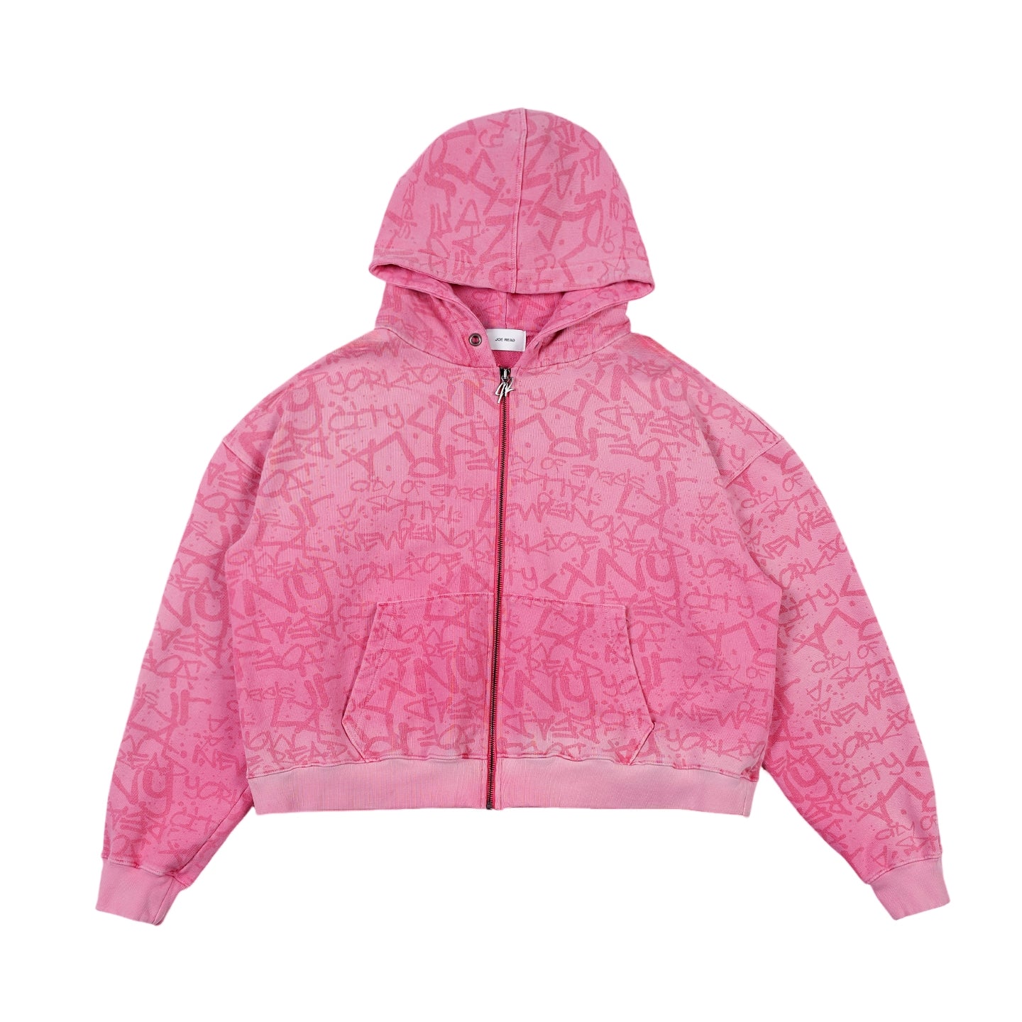 Super Cropped Pink Hoodie