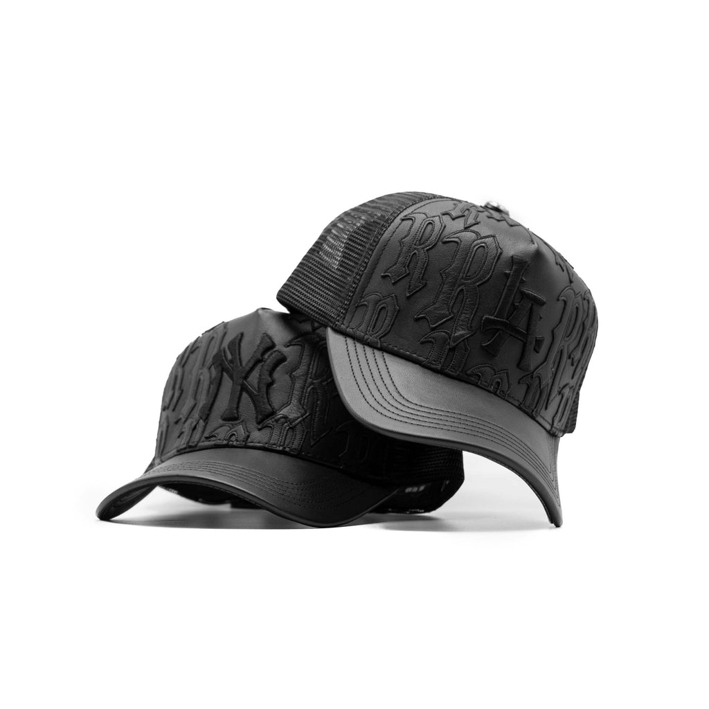 LA Genuine Leather Trucker Hat - Joe Read