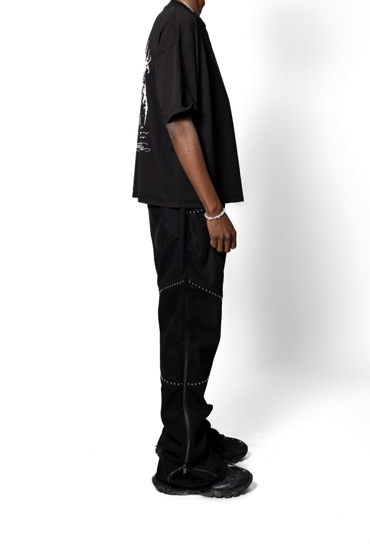 Noir Denim Zip Pant - Joe Read