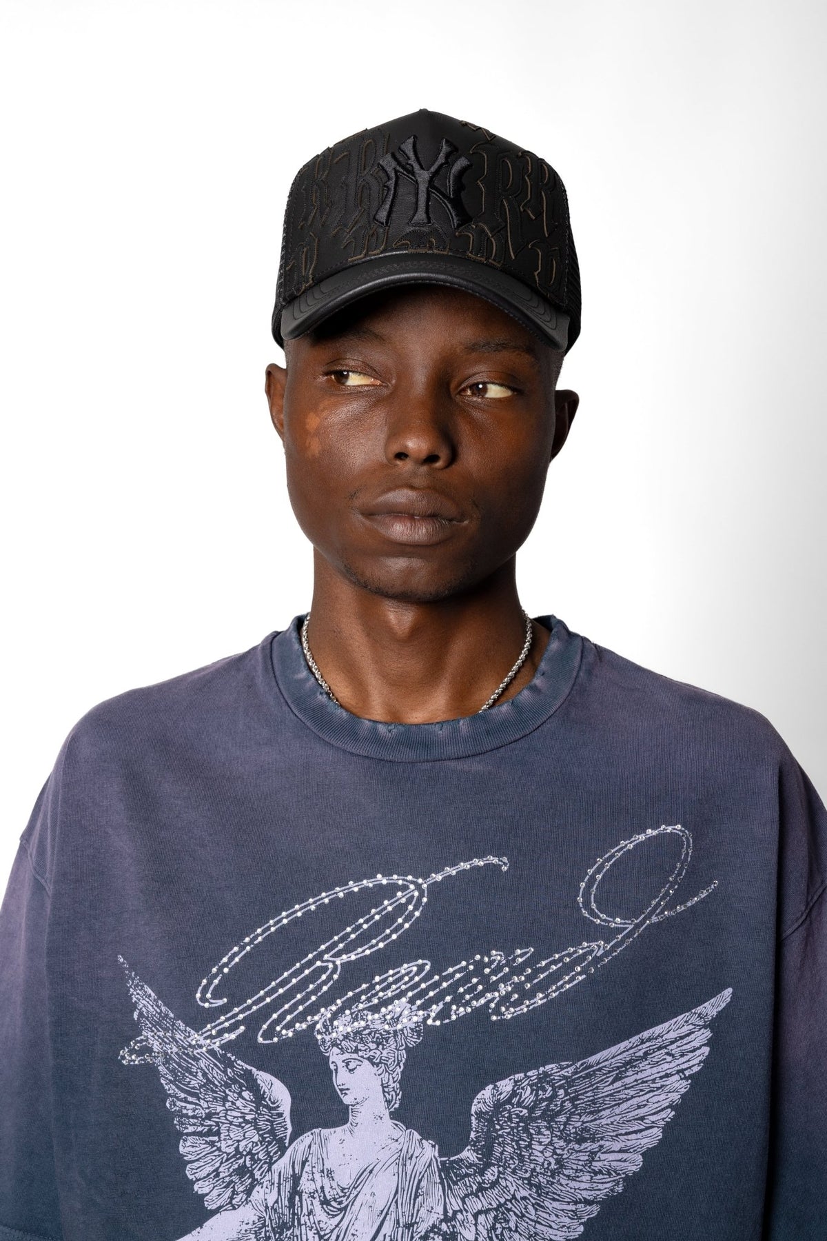 NY Genuine Leather Trucker Hat - Joe Read