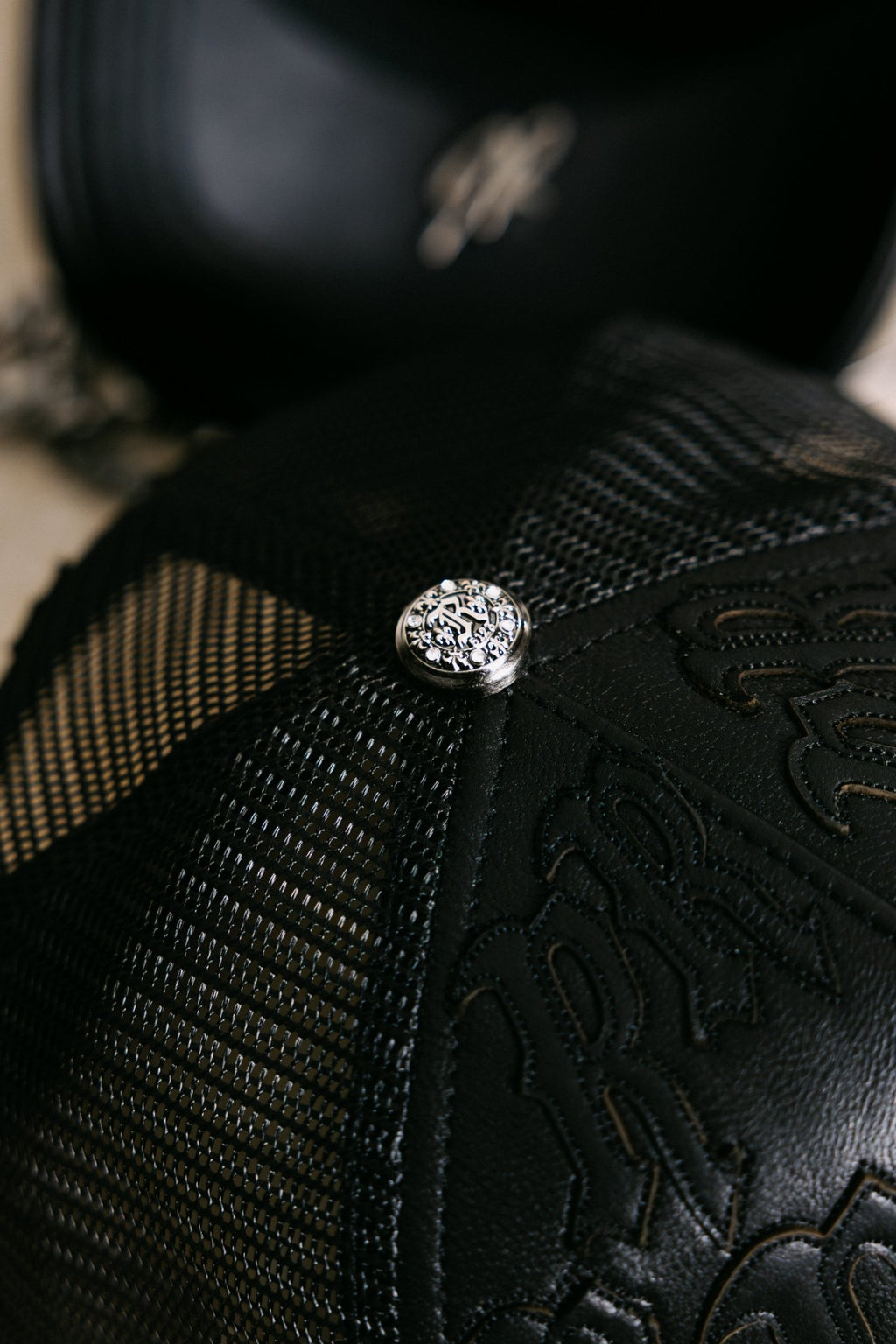 NY Genuine Leather Trucker Hat - Joe Read