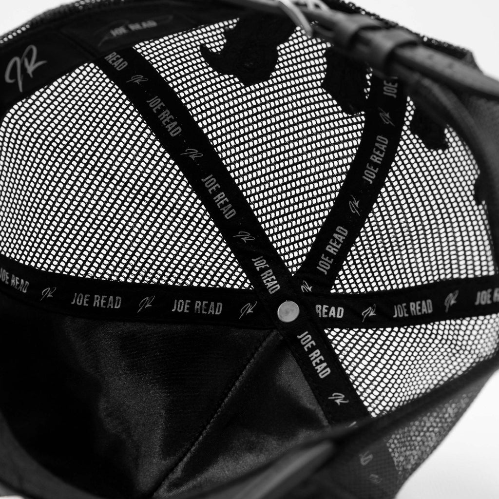 NY Genuine Leather Trucker Hat - Joe Read