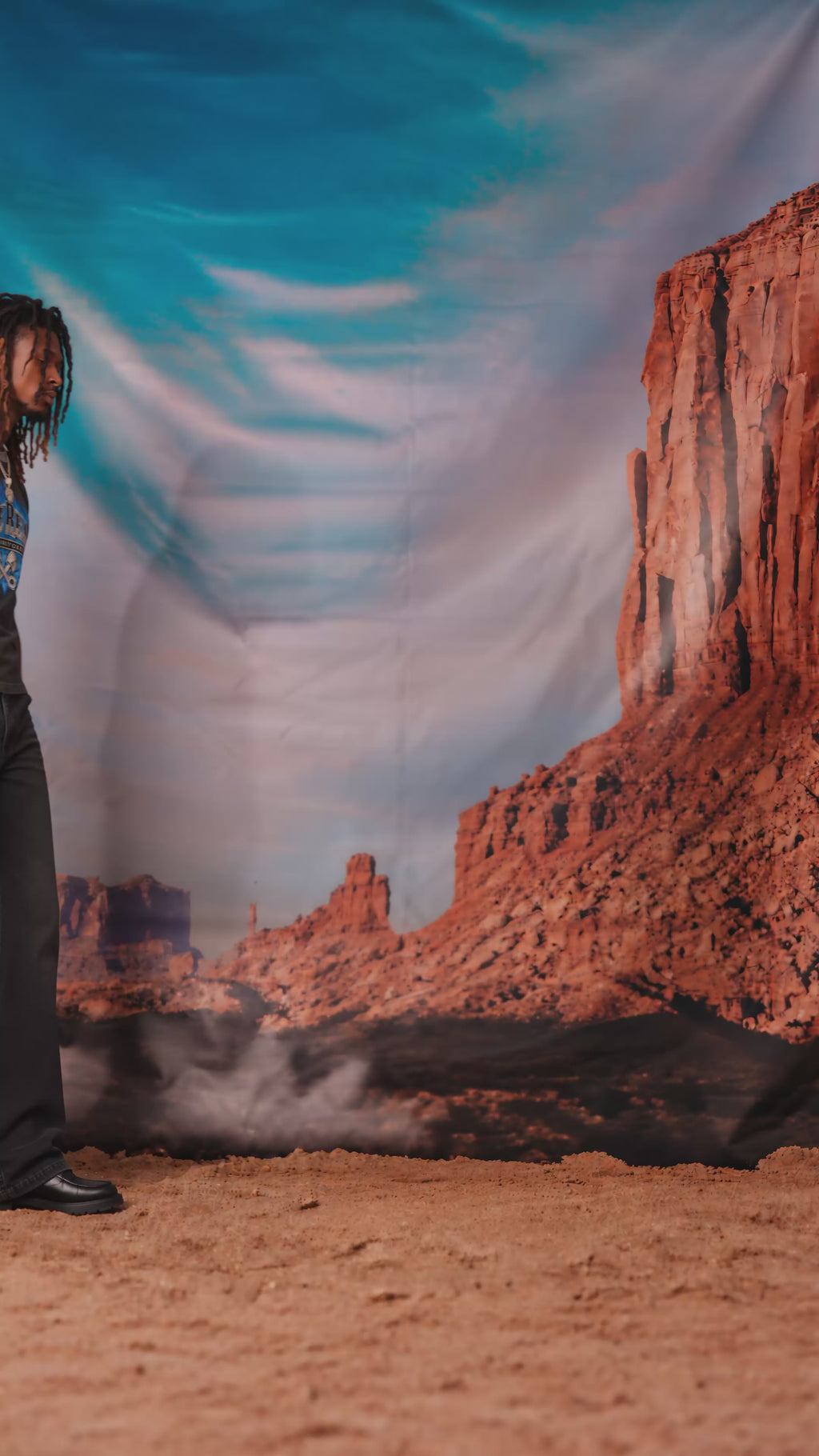Blue Flame Motorcycles Ringer Tee on model — lookbook video