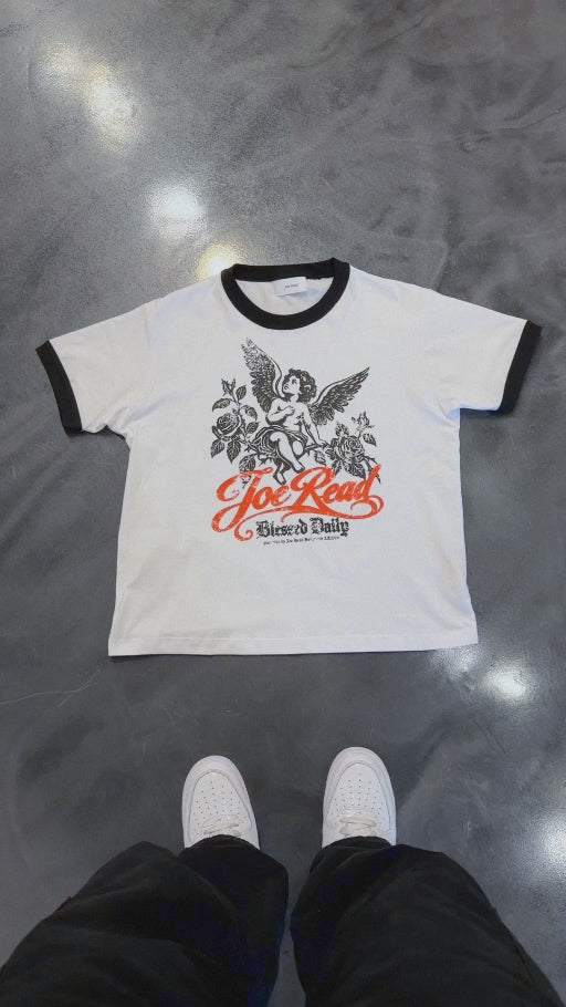 Blessed Baby Ringer Tee — product detail video (no audio)