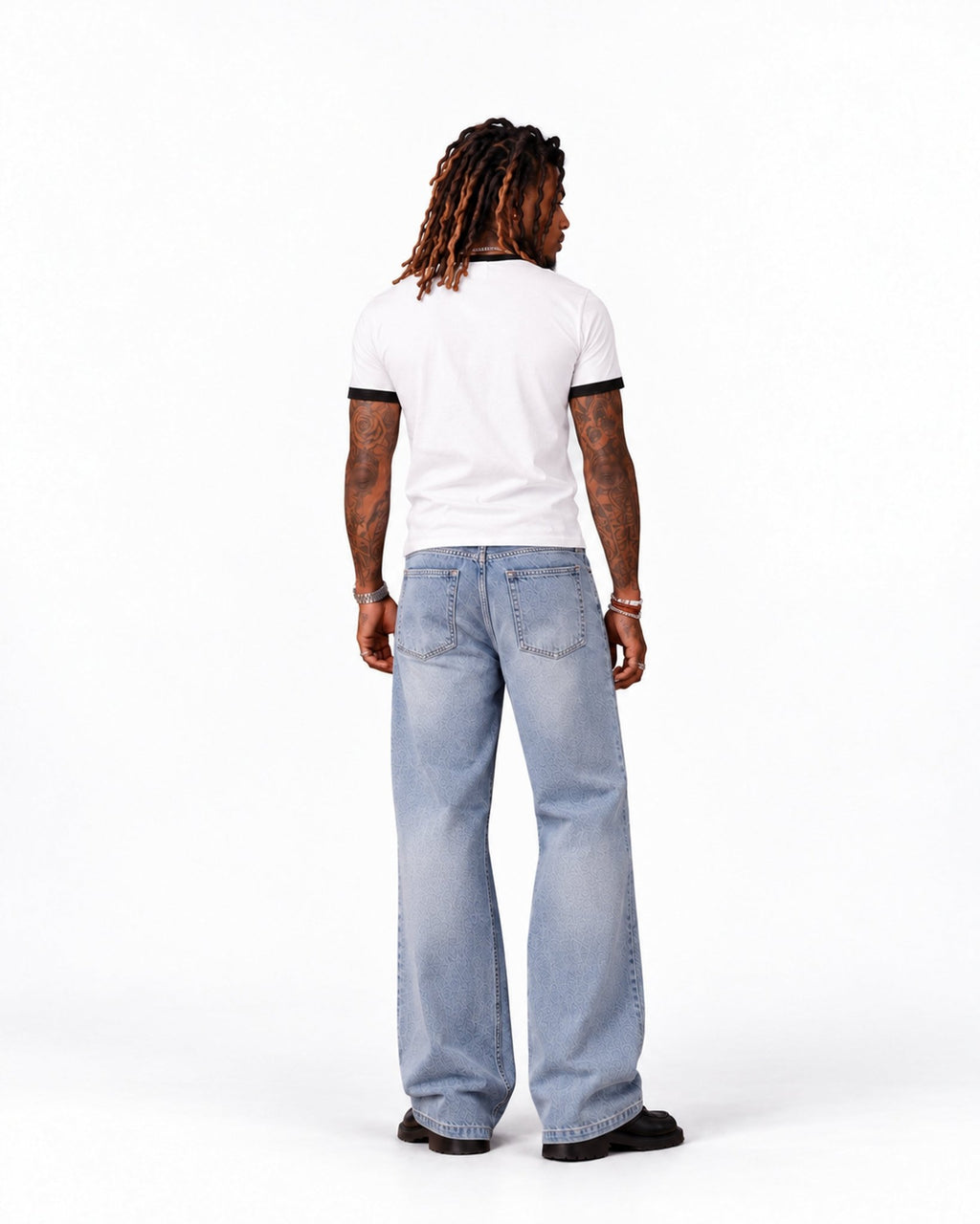Tribal Motorcycles Ringer Tee - Joe Read