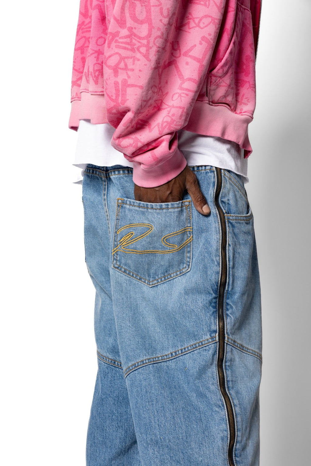 True Blue Denim Zip Pant - Joe Read